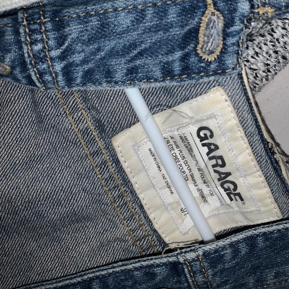 Jean jacket with hood - Picture 2 of 3